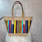 Ankara Tote Bag, Handmade African Print Handbag