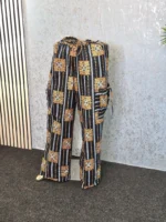 Ankara African Print Cargo Trousers, Women's Wide Leg Pants - Image 6