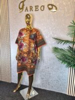 Ankara Kaftan Dress - Image 6