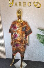 Ankara Kaftan Dress