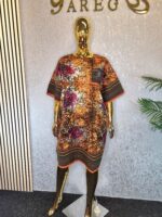 Ankara Kaftan Dress - Image 3