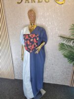 Mikado Silk Damask Boubou - Image 3