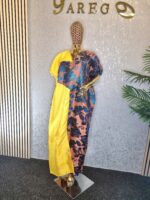 Elegant Mikado Silk Boubou Dress - Image 3