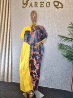 Elegant Mikado Silk Boubou Dress - Image 6