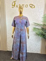 Adire Crepe Palazzo Jumpsuit - Image 3