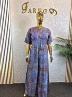 Adire Crepe Palazzo Jumpsuit - Image 4