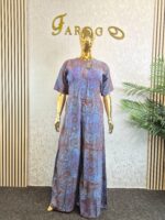 Adire Crepe Palazzo Jumpsuit - Image 2