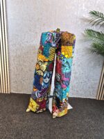 Patchwork Ankara Palazzo Pants - Image 6