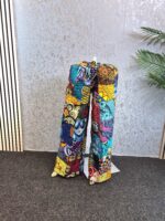 Patchwork Ankara Palazzo Pants - Image 7