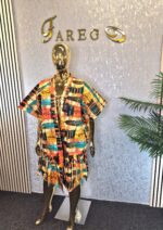 Ankara Kimono Jacket - Image 6