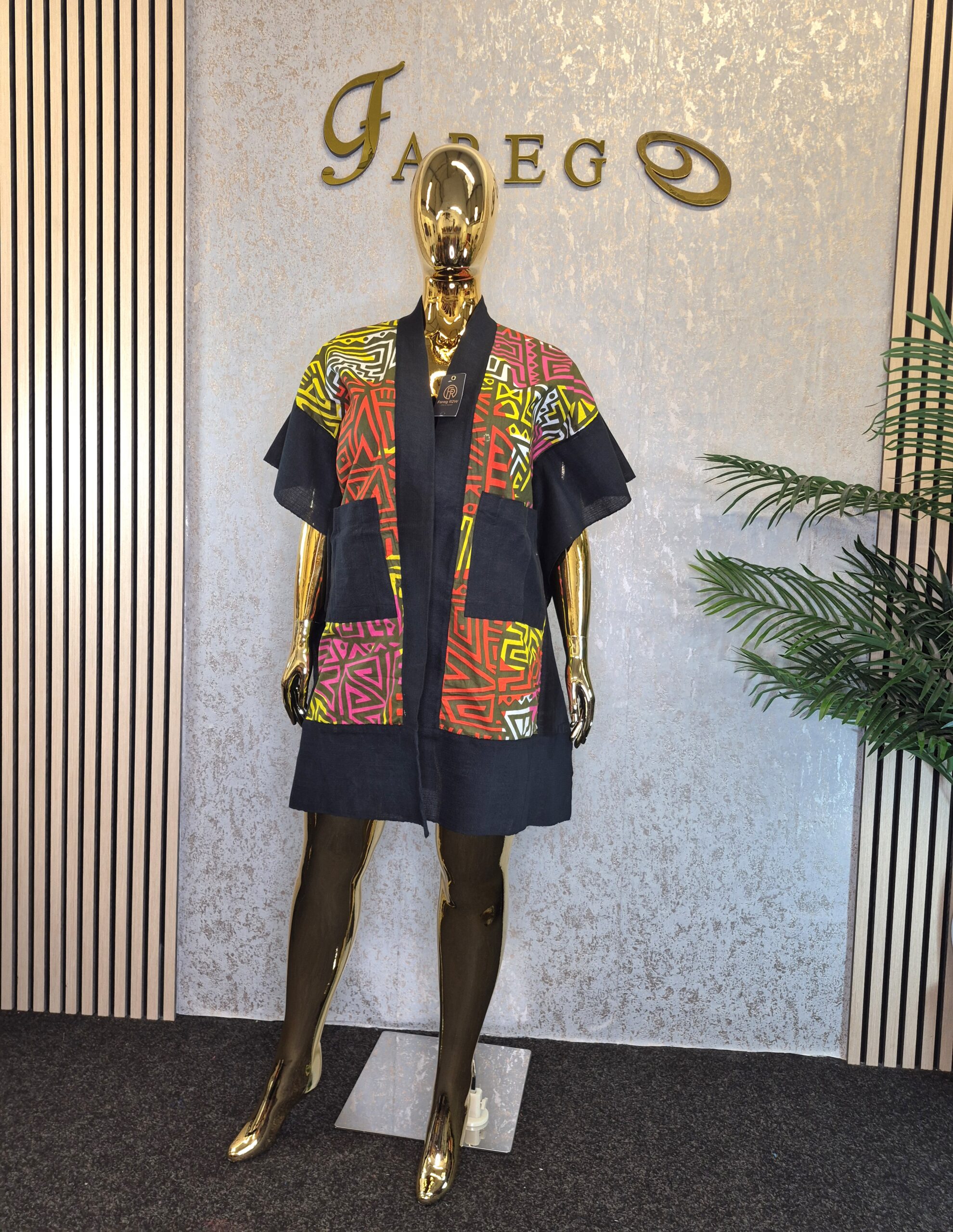 20251106_134853 Ankara Asooke Kimono - Image 1