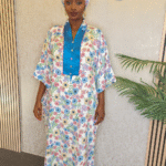 Crepe Boubou Dress