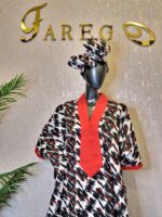 Ankara Kaftan Dress - Image 4