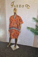 Ankara Kaftan Dress - Image 6
