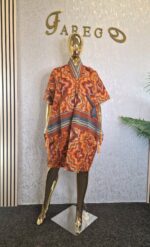 Ankara Kaftan Dress - Image 5