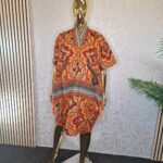 Ankara Kaftan Dress