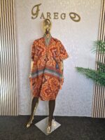 Ankara Kaftan Dress - Image 3