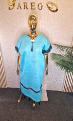 Scuba Net Midi Bubu Dress - Image 8