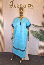 Scuba Net Midi Bubu Dress - Image 3