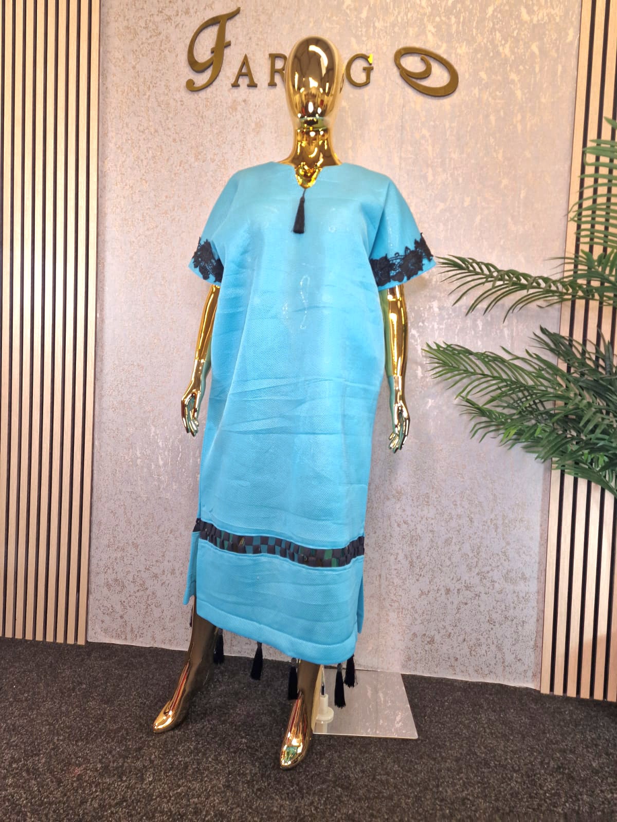 IMG-20251204-WA0090 Scuba Net Midi Bubu Dress - Image 1