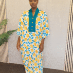 Crepe Boubou Dress