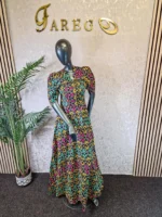 Ankara Maxi Dress - Image 2