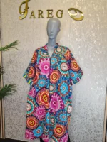 Ankara Boubou Dress - Image 3