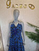 Ankara Maxi Dress African Print Summer Ruffle Dress - Image 4