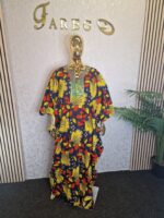 Beaded Ankara Boubou - Image 5