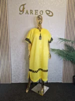 Scuba Net Midi Bubu Dress - Image 6