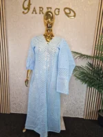 African dry Lace kaftan Dress - Image 4