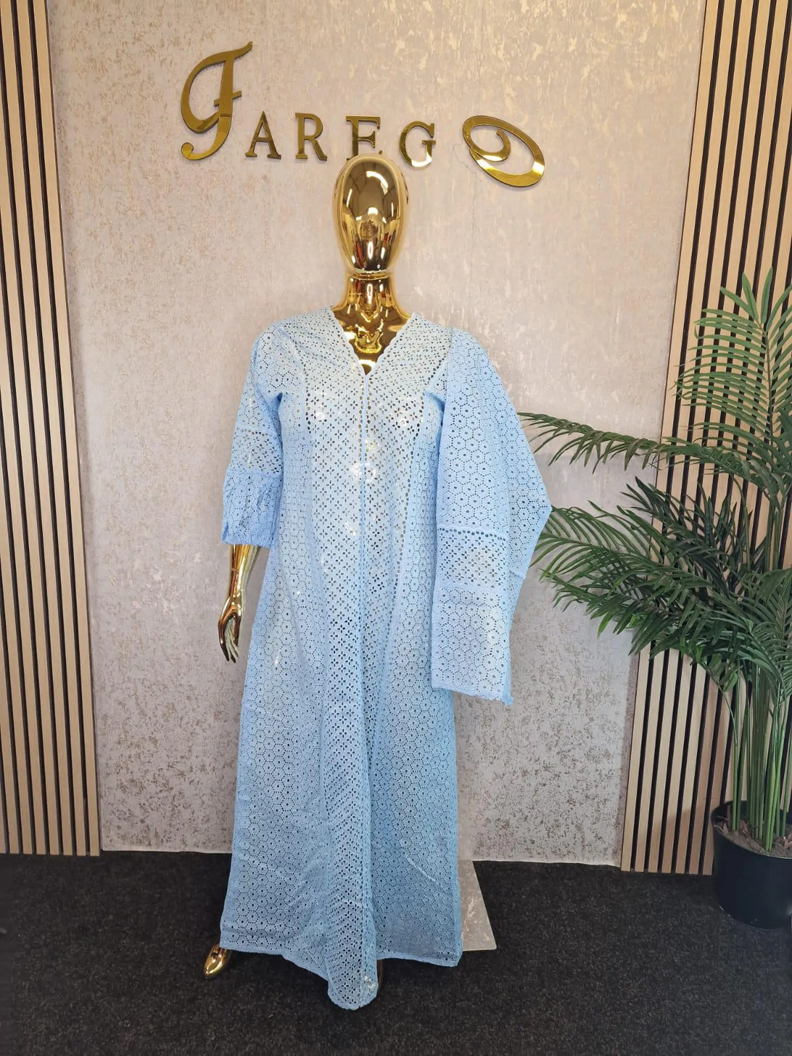 il_1588xN.7145102188_ep0v African dry Lace kaftan Dress - Image 1