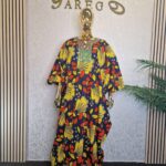 Beaded Ankara Boubou