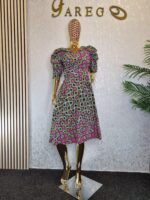 Ankara Short Dress - Image 2