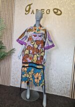 Ankara Boubou Dress - Image 5