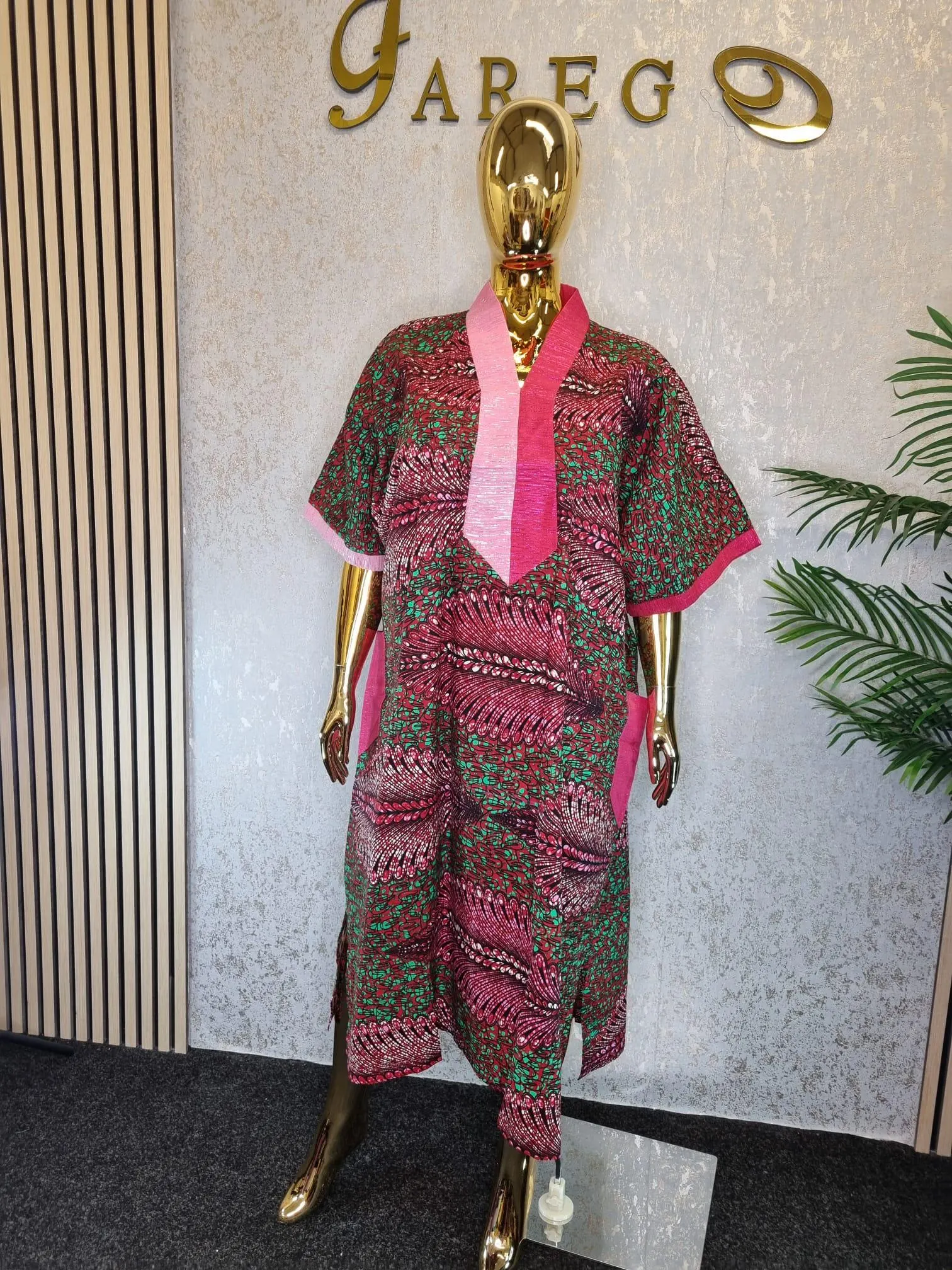 il_fullxfull.7248869789_memi Ankara Aso oke dress - Image 1