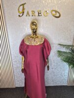 Luxury Mikado Silk Boubou Kaftan - Image 11
