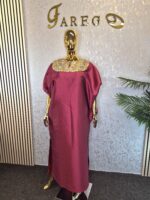 Luxury Mikado Silk Boubou Kaftan - Image 2