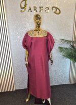 Luxury Mikado Silk Boubou Kaftan - Image 7