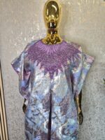 Luxurious Damask Boubou with embellishment - Image 5