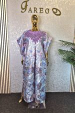 Luxurious Damask Boubou with embellishment - Image 3