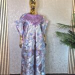 Luxurious Damask Boubou with embellishment