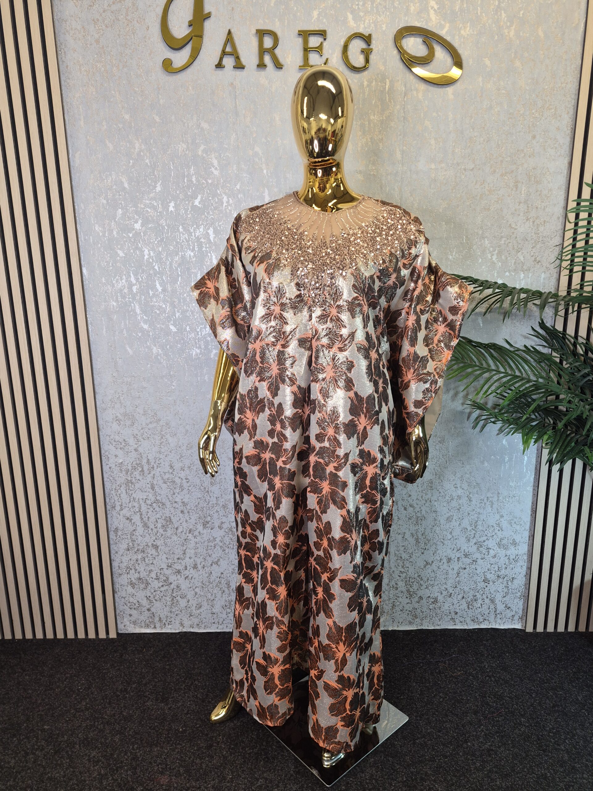 20260106_162004 Luxurious Damask Boubou with embellishment - Image 1