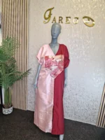 Luxury Mikado Silk Kaftan Dress - Image 6