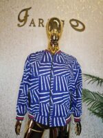 Ankara Print Bomber Jacket - Image 3