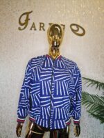 Ankara Print Bomber Jacket - Image 4