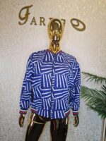 Ankara Print Bomber Jacket - Image 2
