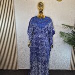 Embellished Adire Boubou uk 18