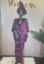 Luxury Ankara Boubou Dress UK 22 - Image 6