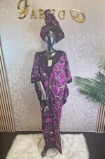 Luxury Ankara Boubou Dress UK 22 - Image 3